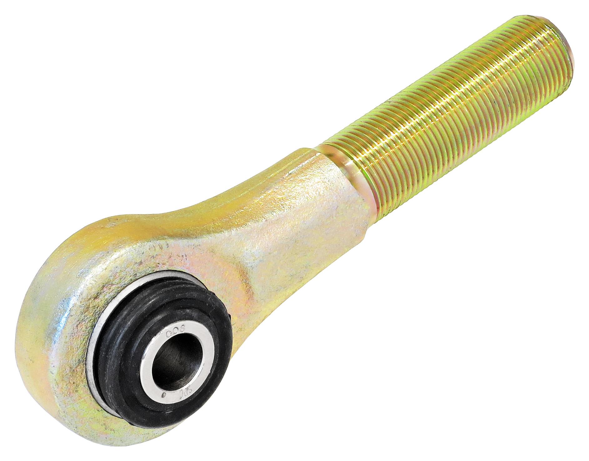 Johnny Joint Rod End 2 Inch Forged w/ X-Axis Sealed Flex Joint 1 Inch-14 RH Threads 1.600 Inch x 14mm Ball RockJock 4X4