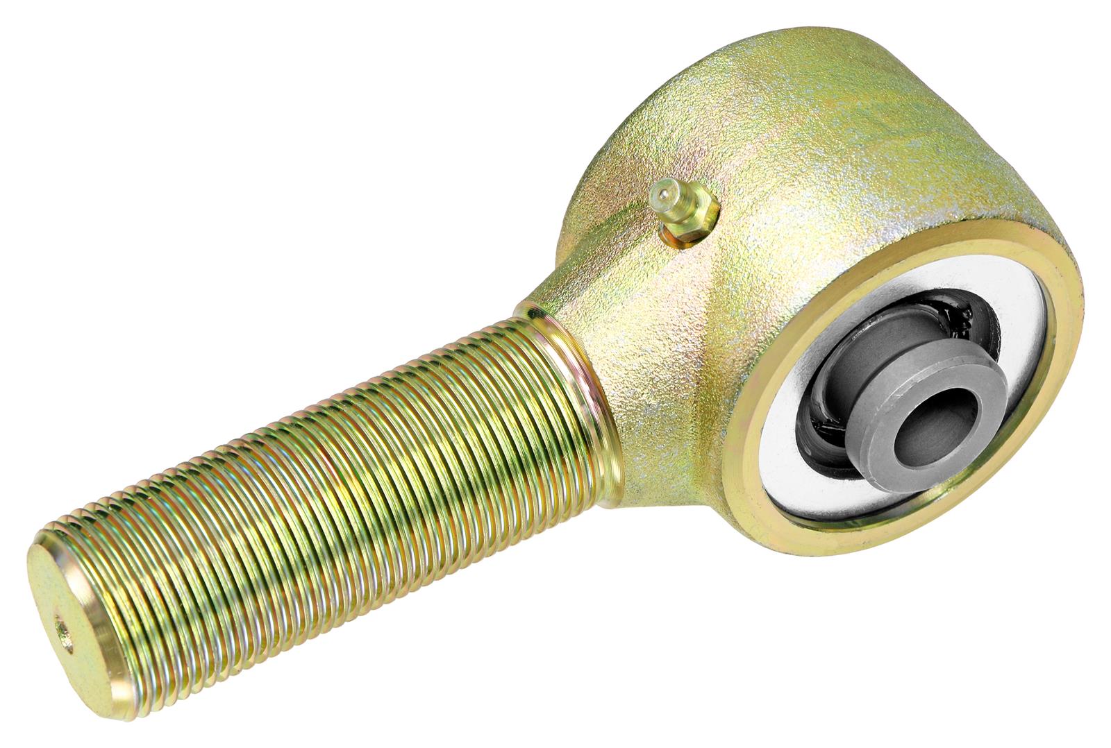Forged Johnny Joint 2 1/2 Inch 2.625 Inch X 0.562 Inch Ball 1 1/4 Inch-12 Right Hand Threaded Shank Externally Greased Each RockJock 4x4