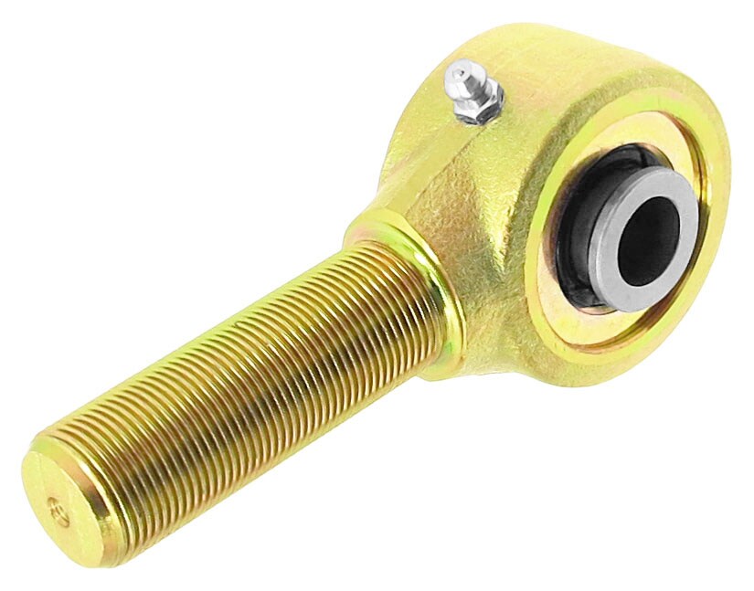 Narrow Forged Johnny Joint 2 Inch 1.615 Inch X 0.718 Inch Ball 7/8 Inch-14 Right Hand Threaded Shank Externally Greased Each RockJock 4x4