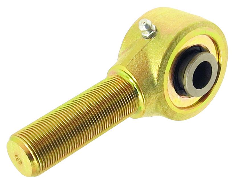 Narrow Forged Johnny Joint 2 Inch 1.640 Inch X 0.640 Inch Ball 7/8 Inch-14 Right Hand Threaded Shank Externally Greased Each RockJock 4x4