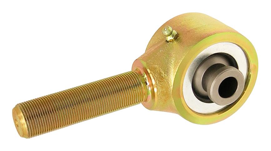 Narrow Forged Johnny Joint 2 1/2 Inch 2.625 Inch X 0.562 Inch Ball 7/8 Inch-14 Right Hand Threaded Shank Externally Greased Each RockJock 4x4