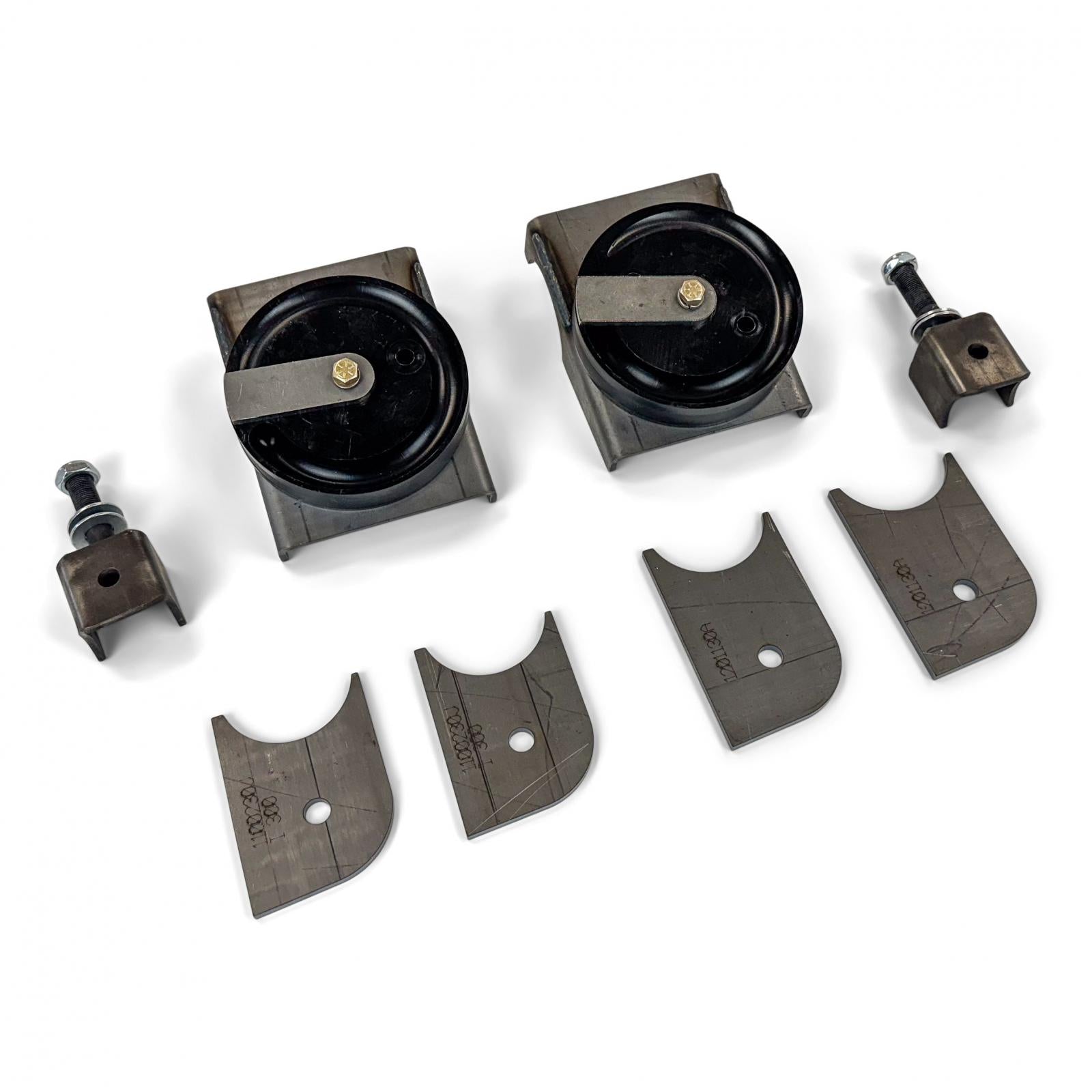 Jeep Cherokee Rear Coil Conversion Axle Bracket Kit 1984-2001 XJ Clayton Off Road