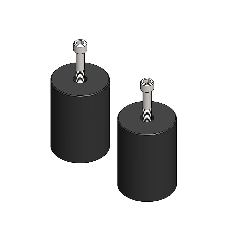 Jeep Wrangler 3 1/2 Inch Rear Bump Stops 1997-2006 TJ/LJ Clayton Off Road