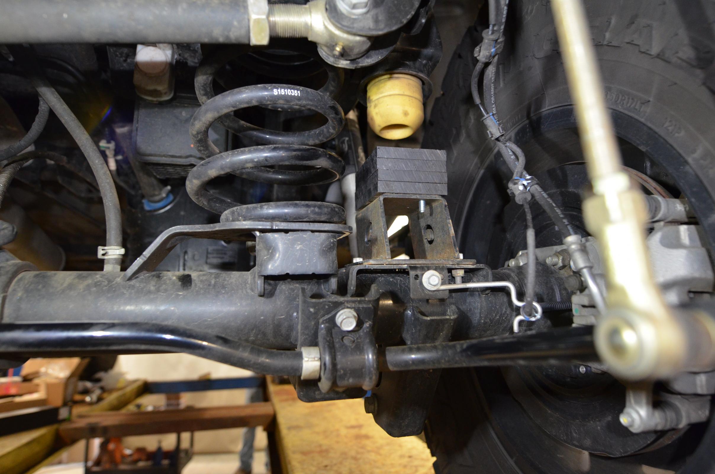 Jeep Gladiator Rear Bump Stop Extensions 2020+ JT Clayton Off Road