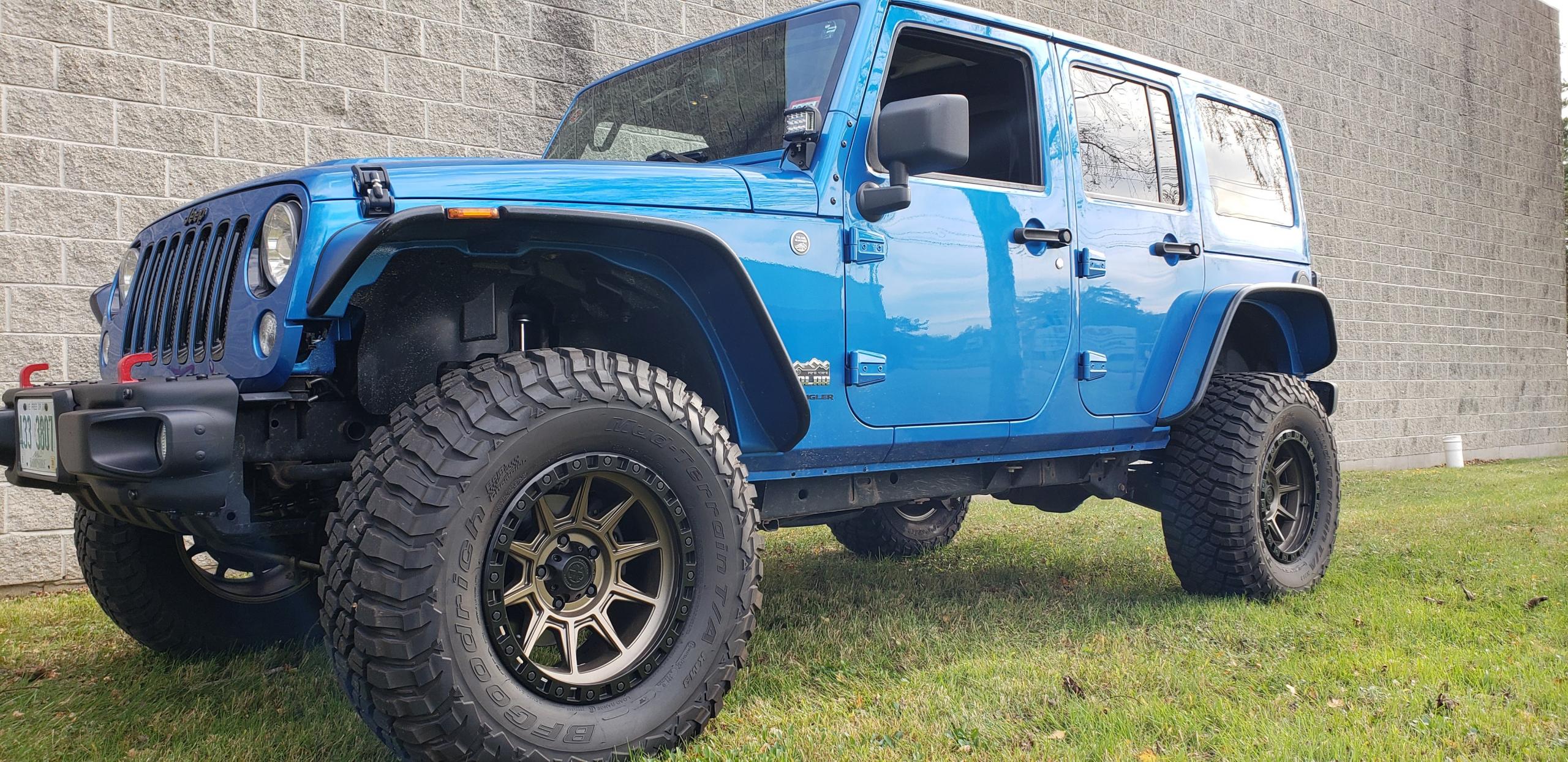 Jeep Wrangler 2.5 Inch Rear Coil Springs 2007-2018 JK Clayton Off Road
