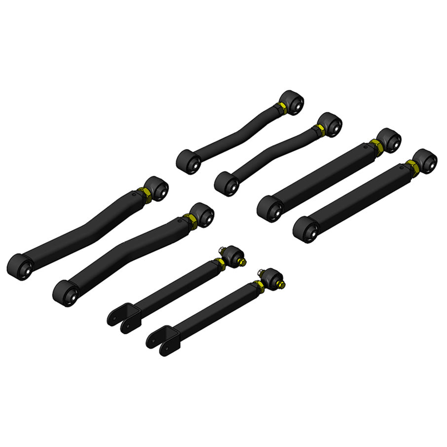 Jeep Wrangler Overland Plus Short Control Arm Kit 2007-2018 JK Clayton Off Road