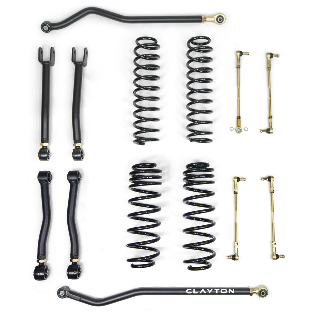 Jeep Wrangler 2.5 Inch Entry Level Lift Kit 2DR 2018+ JL Clayton Off Road