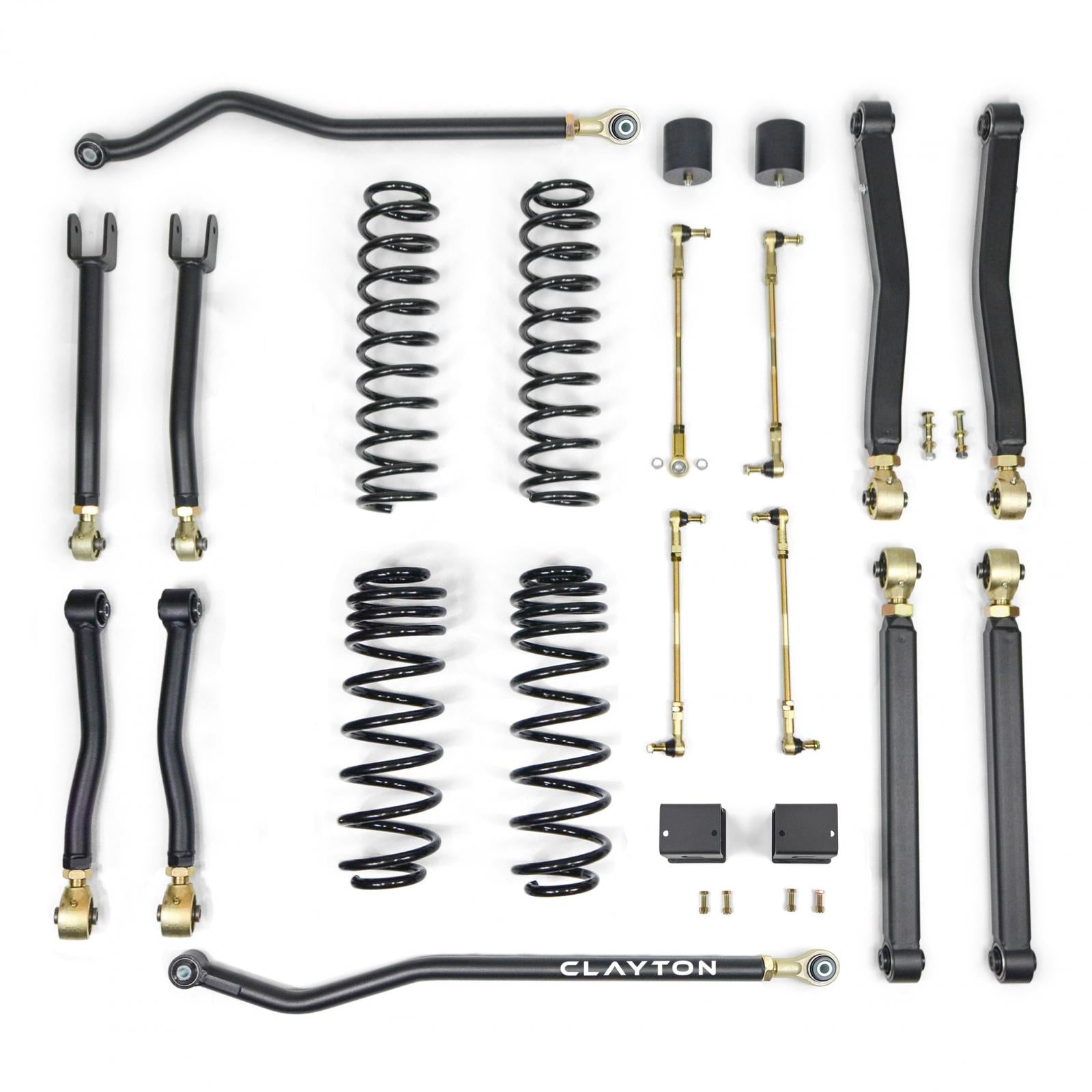 Jeep Wrangler 2.5 Inch Premium Lift Kit 2018+ JL Clayton Off Road