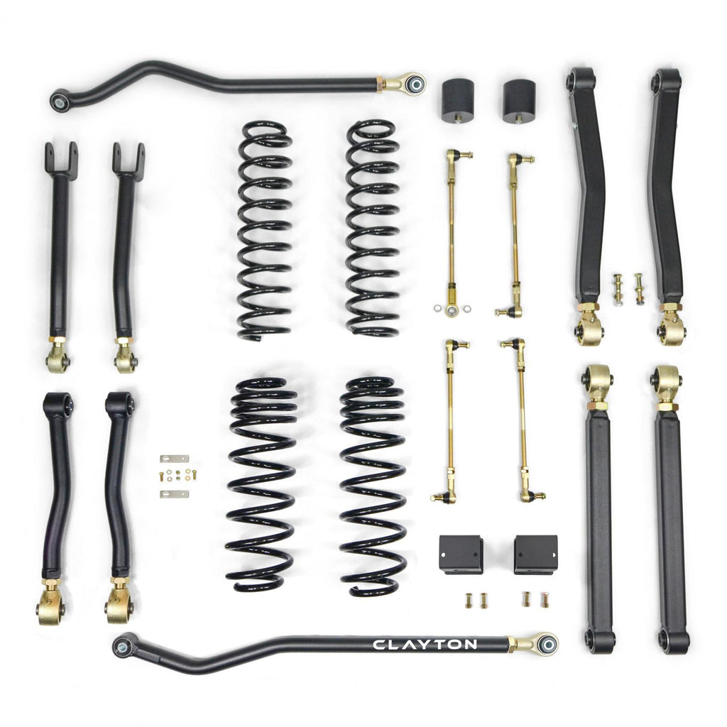 Jeep Wrangler 3.5 Inch Premium Lift Kit 2018+ JL Clayton Off Road