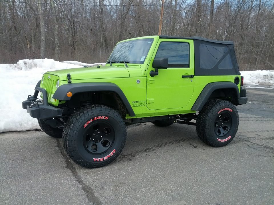 Jeep Wrangler 3.5 Inch Long Arm Lift Kit 2007-2018 JK Clayton Off Road
