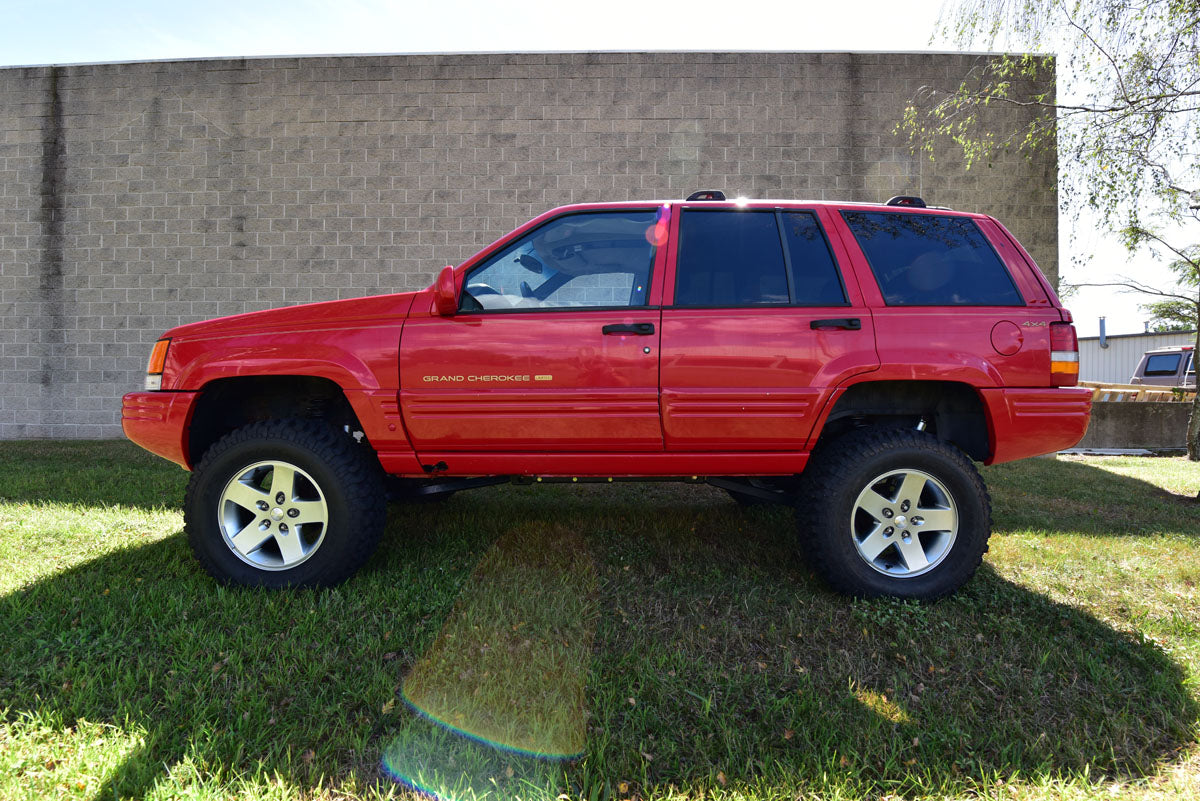 Jeep Grand Cherokee 5.0 Inch Pro Series 3 Link Long Arm Lift Kit 1996-1998 ZJ Clayton Off Road