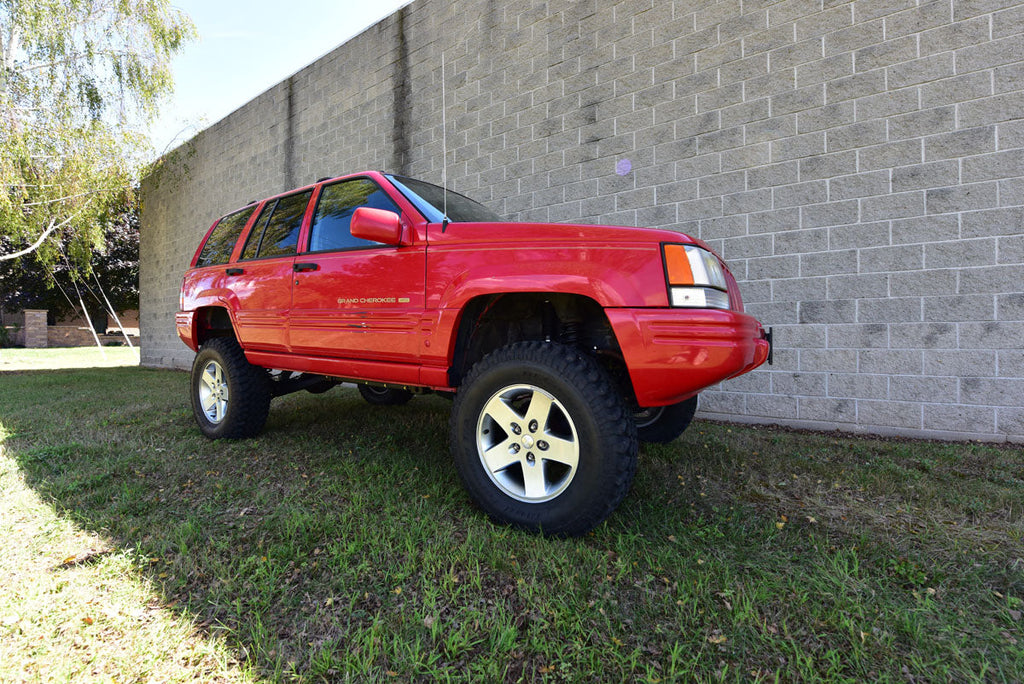 Jeep Grand Cherokee 5.0 Inch Pro Series 3 Link Long Arm Lift Kit 1996-1998 ZJ Clayton Off Road