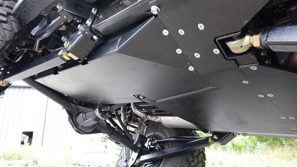 Jeep Wrangler Gas Tank Skid Plate 2007-2018 JK 2 Door Only Clayton Off Road