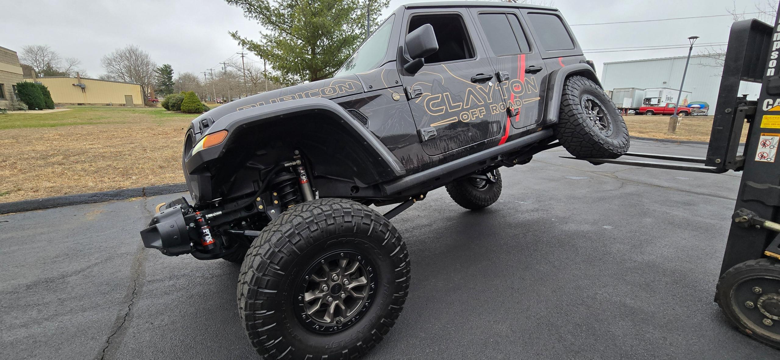Jeep Wrangler *392* Premium Front Long Arm Upgrade Kit 2021+ JL Clayton Off Road