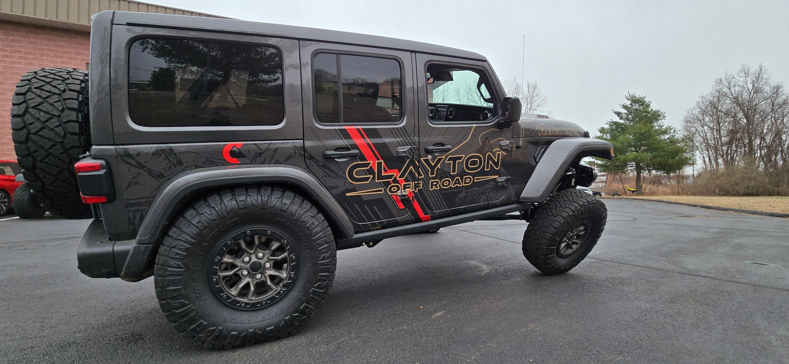 Jeep Wrangler 392 Overland Plus Front Long Arm Upgrade Kit 2021+ JL Clayton Off Road