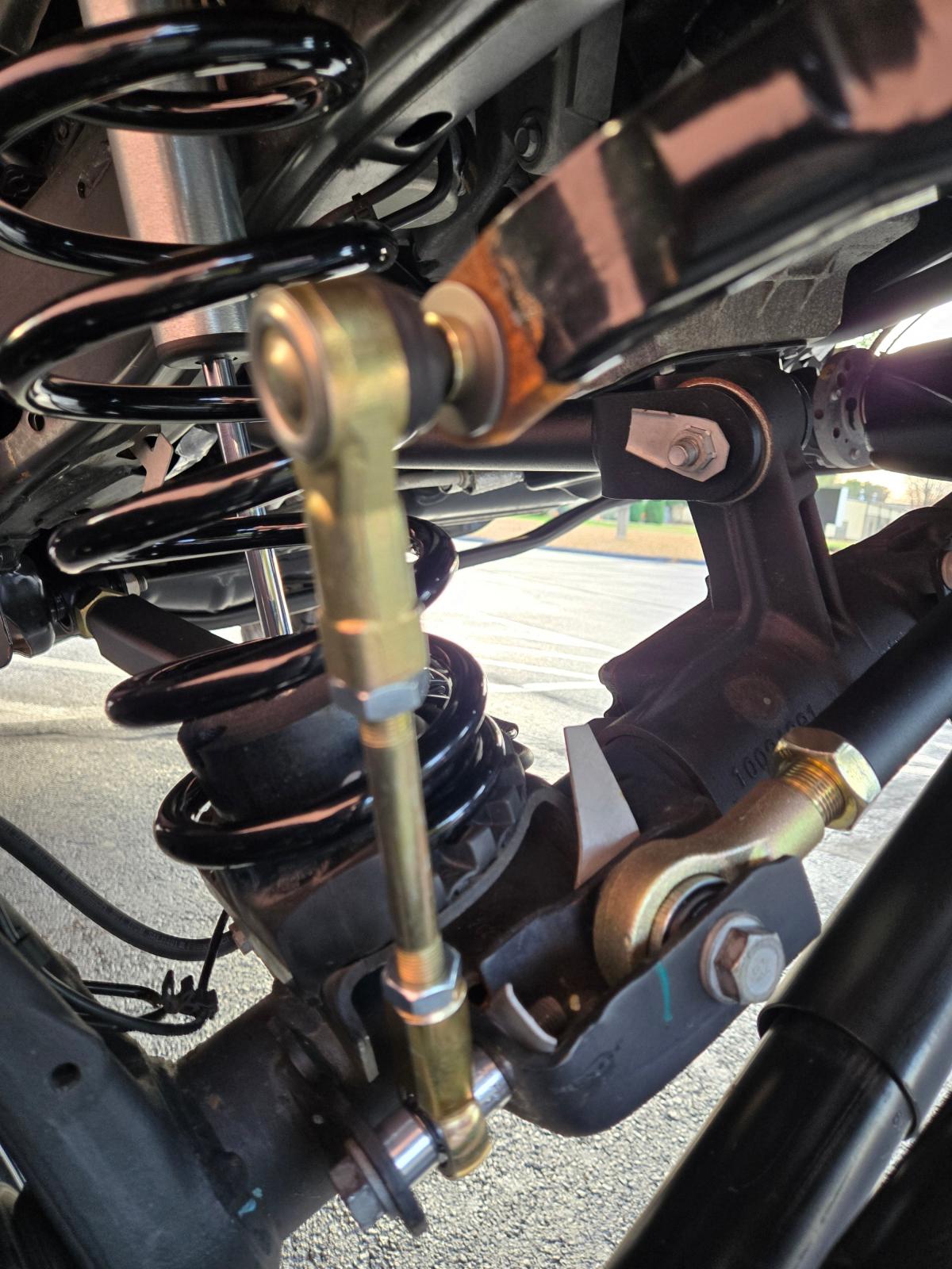 Jeep Wrangler Adjustable Front Sway Bar End Links 2018+ JL/JT Clayton Off Road