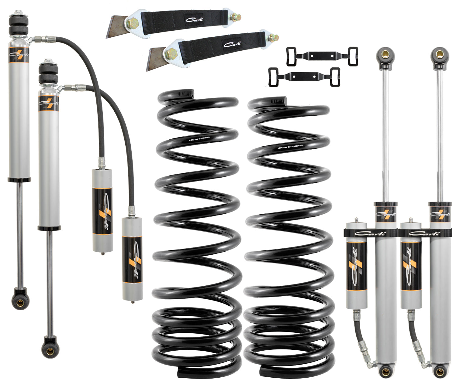 Backcountry 2.0 Leveling System Base 3 Lift 1994-02 RAM 2500/3500 Diesel Carli Suspension