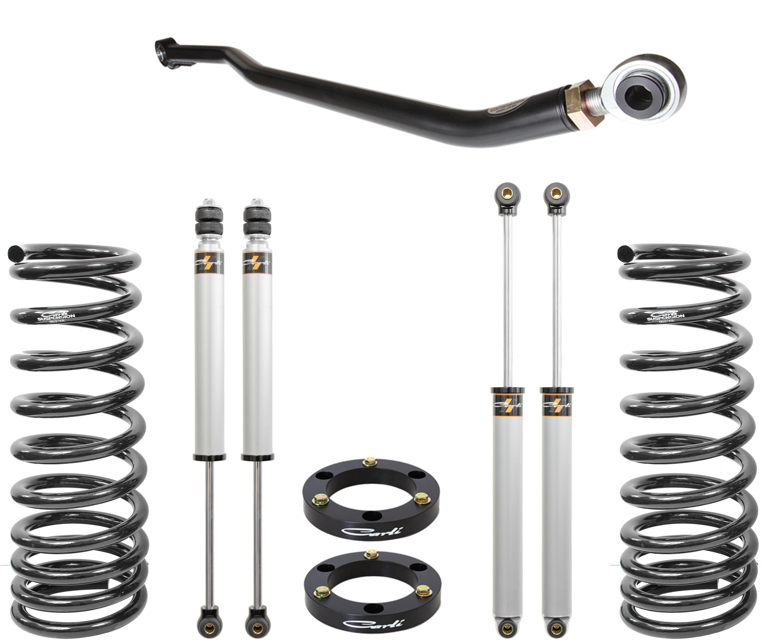 Commuter 2.0 Leveling System Base 3 Lift 2010-13 RAM 2500/3500 Diesel Carli Suspension