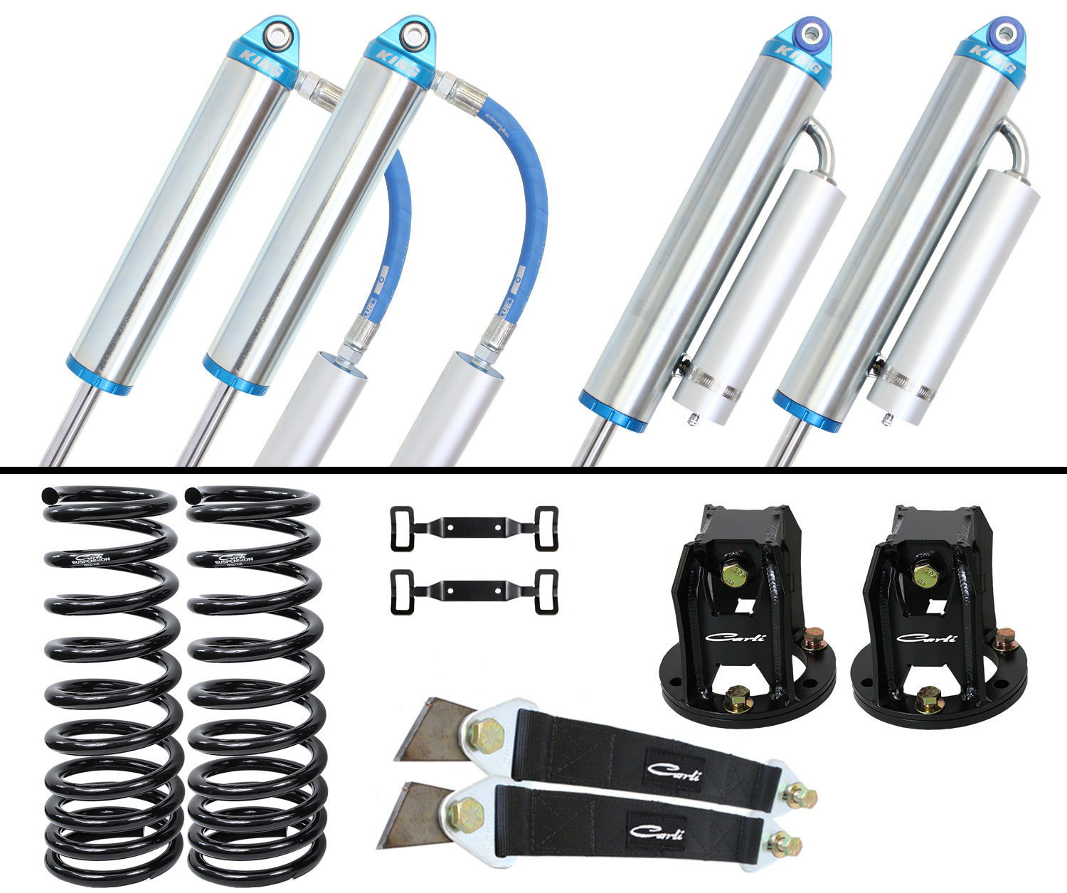 Dominator 3.0 Leveling System Base 3 Lift 94-02 RAM 2500/3500 Diesel Carli Suspension