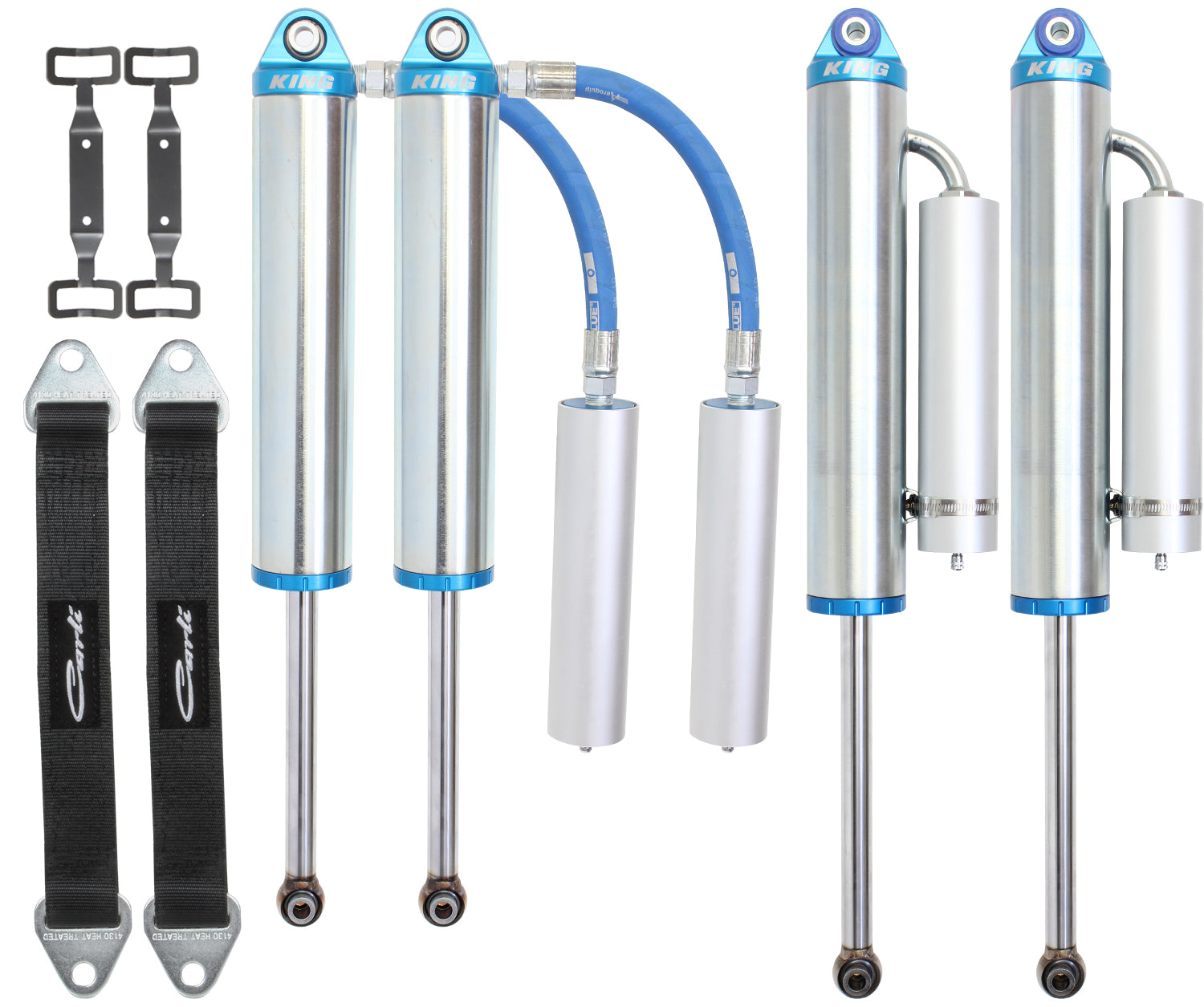 Dominator 3.0 Shock Set 6 Lift 2003-12 RAM 2500/3500 Carli Suspension