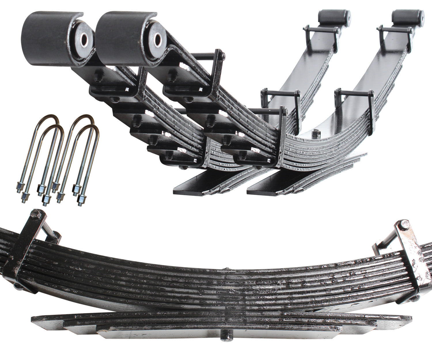 Rear Progressive Leaf Spring Kit 1994-02 RAM 2500/3500 Diesel 1 Lift Carli Suspension