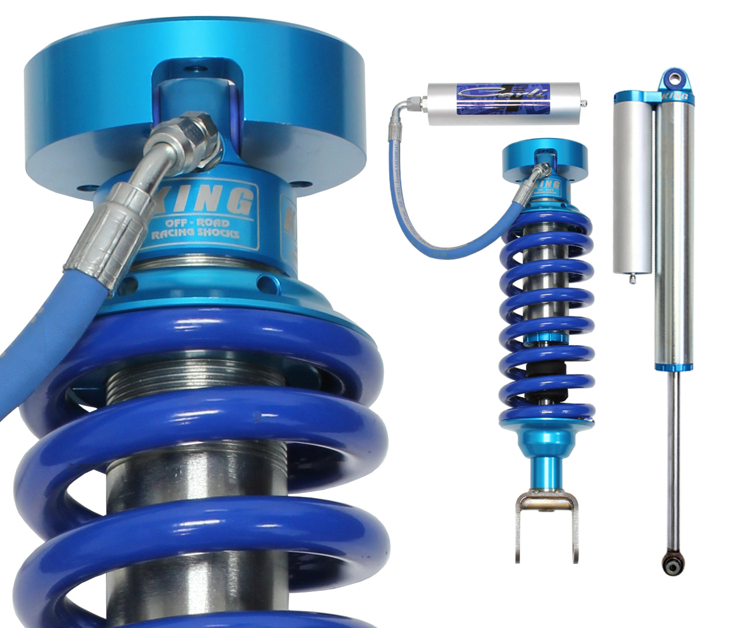 Tuned Remote Reservoir 2.5 Shock Set 2009-18 RAM 1500 Gas 4x4 Carli Suspension