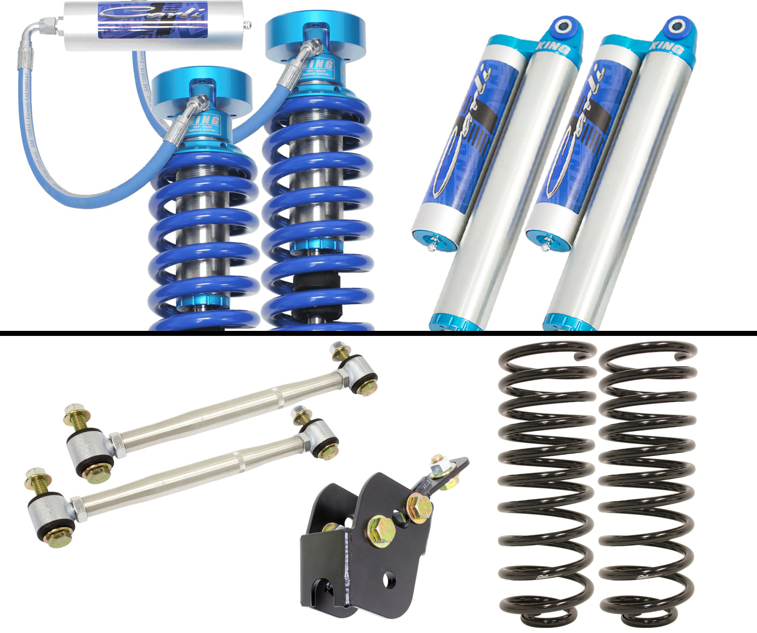 Performance Leveling System Base 2.5 Lift 2009-18 RAM 1500 Gas Carli Suspension