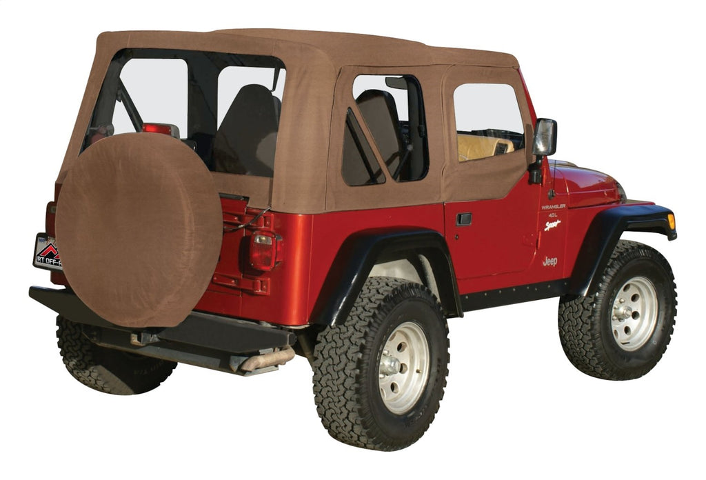 Complete Spice Soft Top for TJ Wrangler w/ Unlimited Pkg w/ Soft Upper Doors RT Off Road
