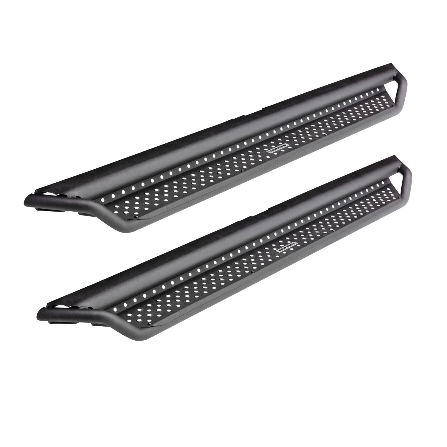 Dominator Xtreme D1 SideSteps Boards Only Textured Black 2021-2025 Ford Bronco Go Rhino