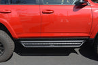Dominator Xtreme D1 SideSteps With Mounting Bracket Kit Textured Black 2014-2024 Toyota 4Runner Go Rhino