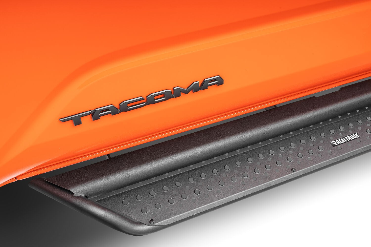Dominator Xtreme D1 Steps W/Rocker Panel Bracket Kit Text.Black 2024-2026 Toyota Tacoma Go Rhino