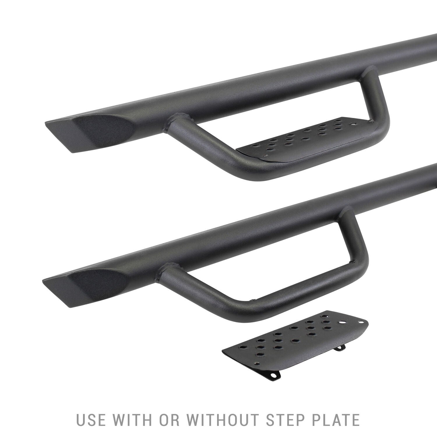 Domintator Extreme D2 Side Steps With Mounting Brackets Textured Black 2009-2010 Dodge Ram 1500/2500/3500 Go Rhino