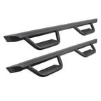 Domintator Extreme D2 Side Steps With Mounting Brackets Textured Black 2022-2025 Toyota Tundra Go Rhino