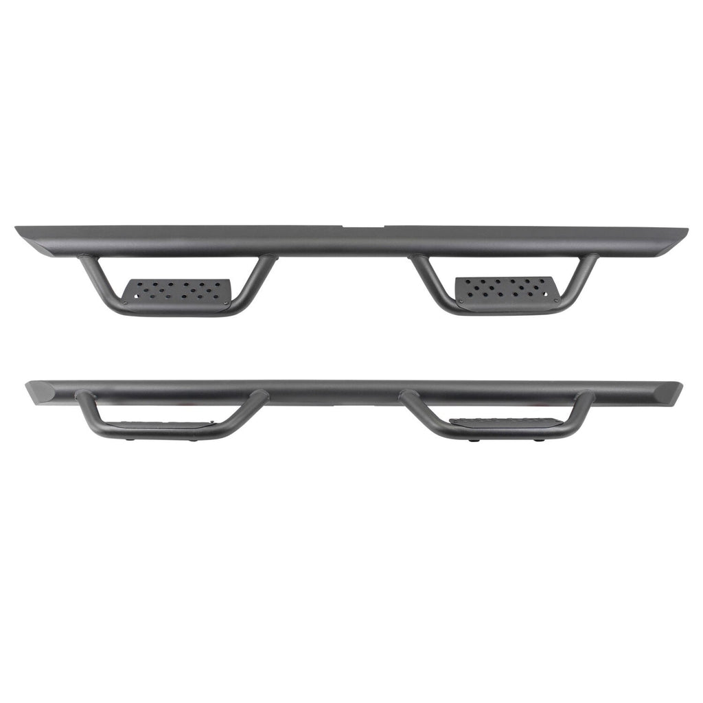Domintator Extreme D2 Side Steps With Mounting Brackets Textured Black 2022-2025 Toyota Tundra Go Rhino