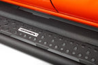 Dominator Xtreme D6 SideSteps With Mounting Bracket Kit Textured Black 2020-2025 Silverado 1500/2500/3500 HD Go Rhino