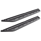 Dominator Xtreme D6 SideSteps With Mounting Bracket Kit Textured Black 2019-2026 Sierra 1500 2020-2026 Sierra 2500/3500 HD Go Rhino