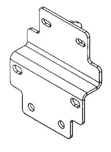 Dominator Xtreme D1,,D2, D6, DSS, DT Side Steps Mounting Brackets Only Textured Black 2015-2026 Ford F-150/ F-250/F-350 Go Rhino