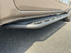 Dominator Xtreme D6 SideSteps W/ Mounting Bracket Kit Text. 2005-2026 Nissan Frontier Go Rhino
