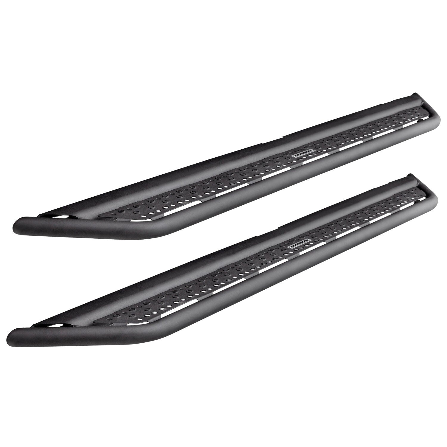 Dominator Xtreme D6 SideSteps With Mounting Bracket Kit Textured Black 2007-2021 Toyota Tundra Go Rhino