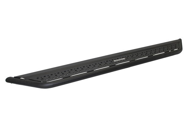 Dominator Xtreme D6 SideSteps With Mounting Bracket Kit Textured Black 2005-2023 Toyota Tacoma Go Rhino