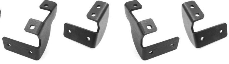 Dominator Xtreme D1,,D2, D6, DSS, DT Side Steps Mounting Brackets Only Textured Black 2022-2026 Toyota Tundra 2023-2025 Toyota Sequoia Go Rhino