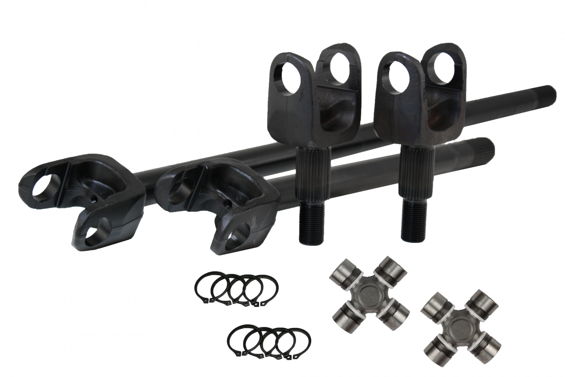 2007-18 Wrangler JK Dana 44 4340 Chromoly Discovery Series Front Axle Kit Revolution Gear