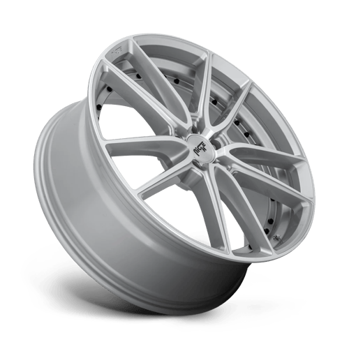 M221 22X9 5X112 GL-SLVR-MACH 38MM