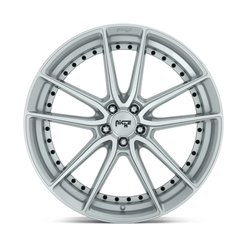 M221 22X9 5X112 GL-SLVR-MACH 38MM