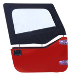 Black Denim Upper Door Skin Set for YJ Wrangler Sold in Pairs Only RT Off Road