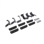 Dominator Xtreme DSS SideSteps With Mounting Bracket Kit Textured Black 2022-2026 Toyota Tundra Go Rhino
