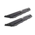 Dominator Xtreme DT Side Steps with Mounting Bracket Kit Textured Black 2021-2025 Ford Bronco 2 Door Go Rhino
