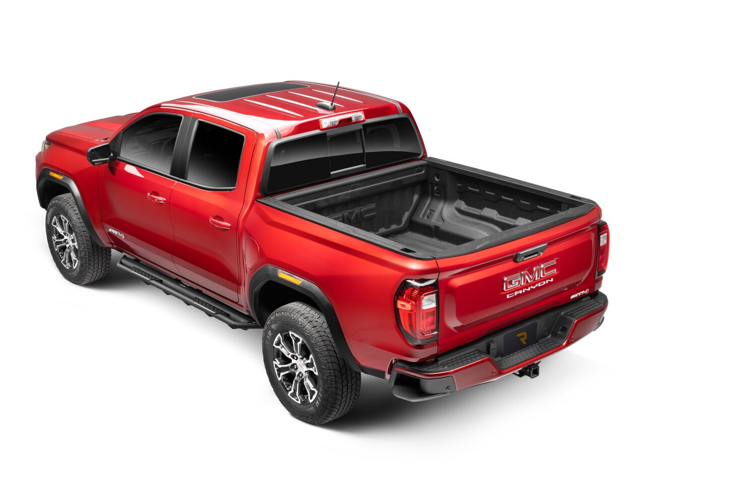 Dominator Xtreme DT Side Steps with Mounting Bracket Kit Textured Black 2015-2026 Colorado/Canyon Go Rhino