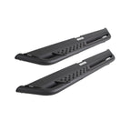 Dominator Xtreme DT Side Steps with Mounting Bracket Kit Textured Black For 2007-2018 Jeep Wrangler JK Go Rhino