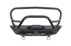 Jeep JK Front Winch Bumper W/Grille Guard 07-18 Wrangler JK Manowar Series Fishbone Offroad